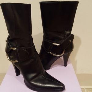 ANTONIO MELANI ITALIAN LEATHER BOOTS